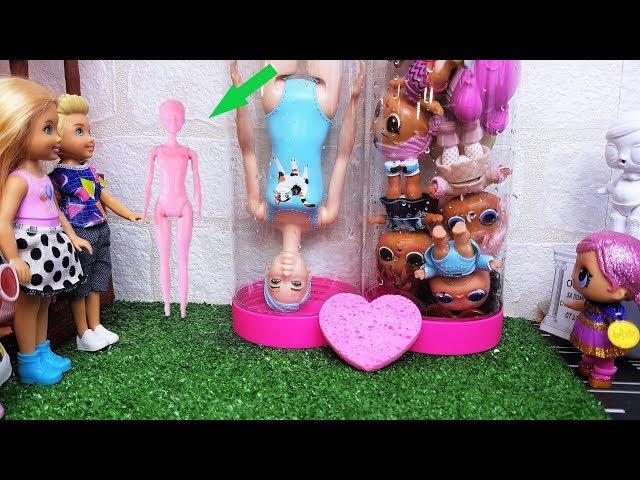 WHO CHANGES COLOR BETTER? LOL DOLLS or NEW BARBIE DOLLS Cartoons new series 2 part