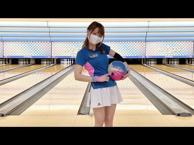 ボウリング女子の居残り練習（1ゲーム）2021/11