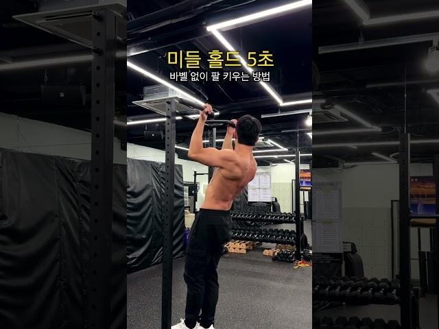 맨몸운동으로 팔 키우기 가능? 불가능?