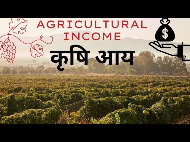 Agricultural income explained with non-agricultural income