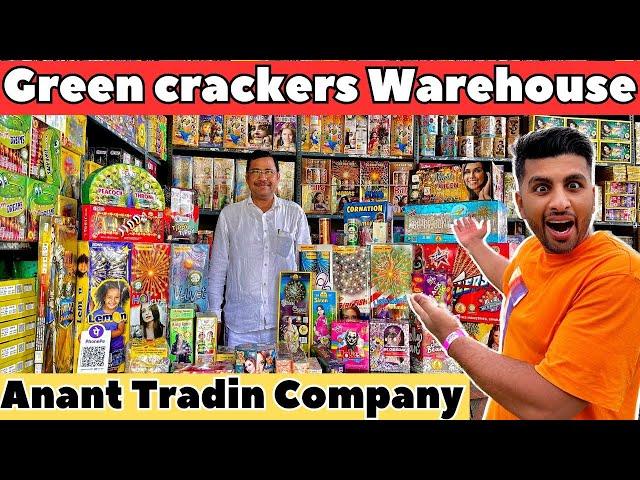 CHEAPEST CRACKERS MARKET 2024 IN DELHI NCR | ANANT TRADING COMPANY CRACKERS | THAKUR SAURAV VLOG