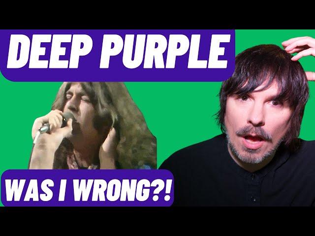 PRO SINGER'S first REACTION to DEEP PURPLE - CHILD IN TIME (LIVE)