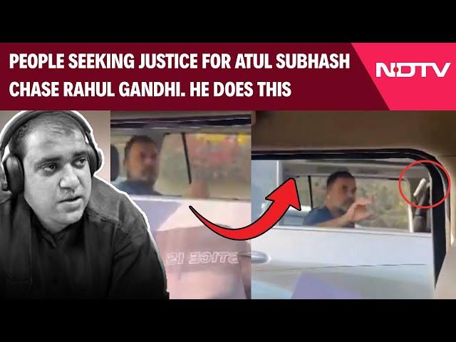 Atul Subhash Case | People Seeking Justice For Atul Subhash Chase Rahul Gandhi. He Does This