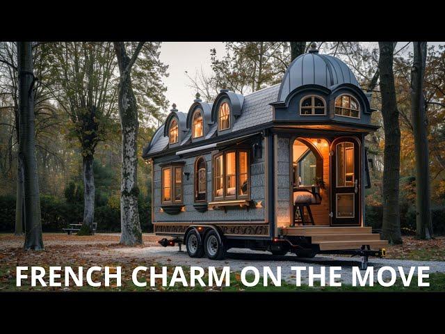 This Tiny French House on Wheels Feels Like a Moving Love Story