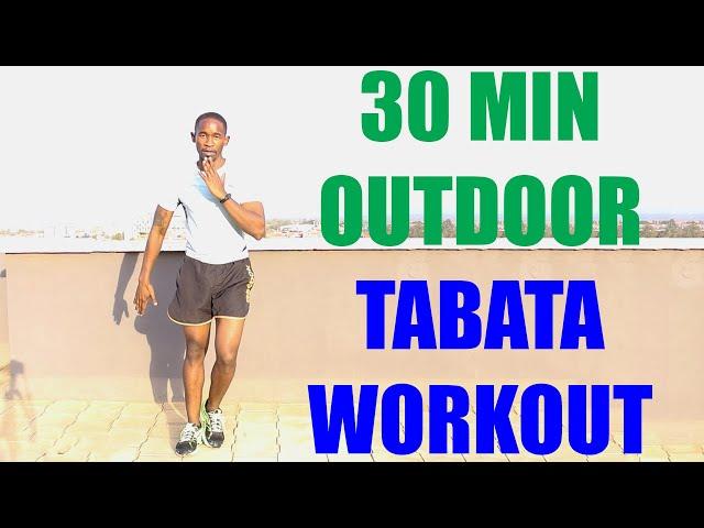 30 Minute Outdoor Tabata Workout for Fat Loss