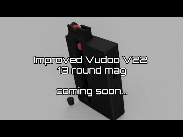 Vudoo V22 improved 13 round mag | prototype demo