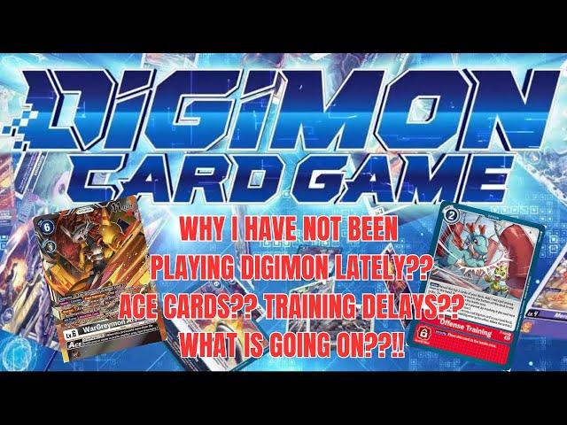 Why I have not been playing Digimon much lately?? (DIGIMON TCG 2023)