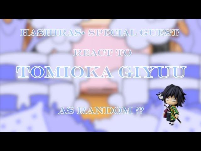 [] Hashiras + tsutako react to Tomioka as random||part three||slightly sanegiyuu []‼️