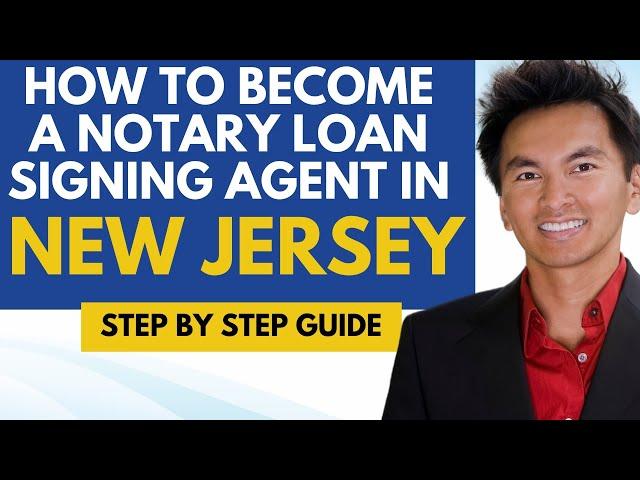 How To Become A Notary Loan Signing Agent In New Jersey - Notary Signing Agent New Jersey