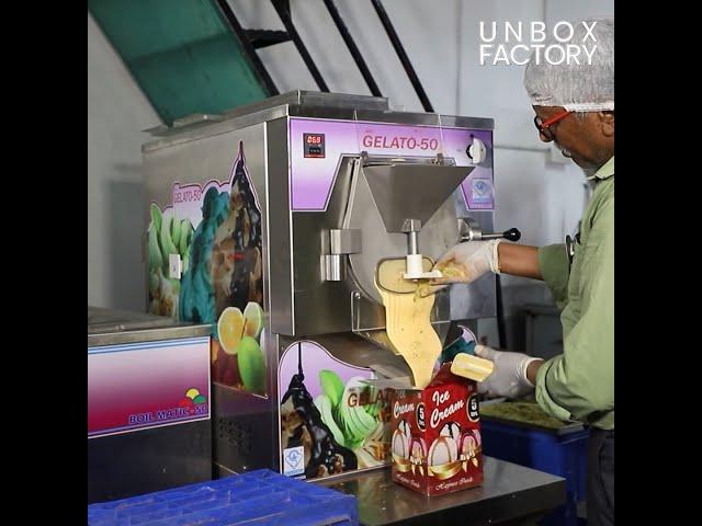 The Delicious Tradition Taste of Ice Cream and Lassi Making Process Inside the Factory