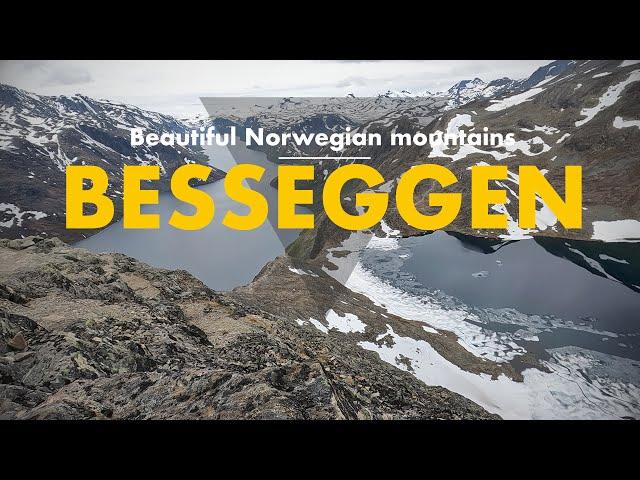 Hiking the beautiful «Besseggen»  -  NORWAY