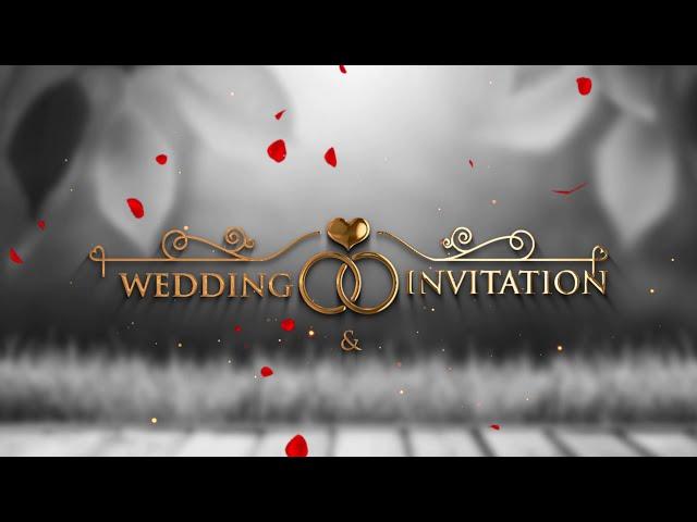 Royal Wedding Invitation Video | Best Save the Date Video