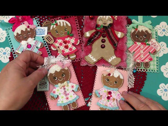 Saturday Morning Makes: (Ep 26 3/4 -2021) Finished Gingerbread Tags