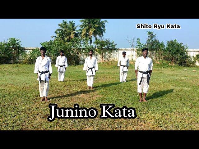 junino kata | shito ryu kata | master martial arts | kata | basic kata |        #karate #wkf #kata