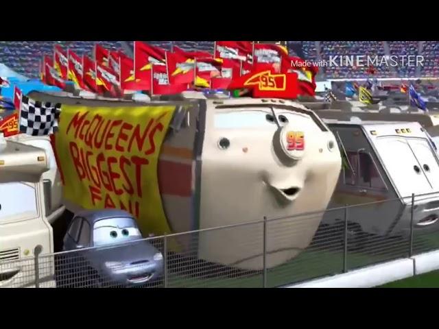 Lightning McQueen Fan screams out of tone.