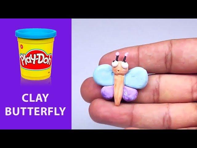 How To Make Clay Butterfly | Clay Modeling Projects 5