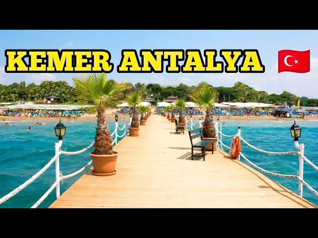 Walking Tour Of The Beautiful Coastal Town Of KEMER 