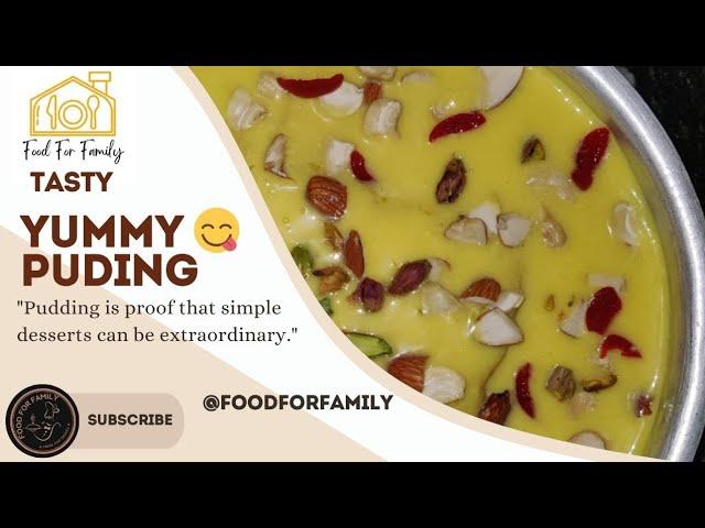 The secret to Perfect Puding #sweet #tasty #malaicake  @foodforfamily4