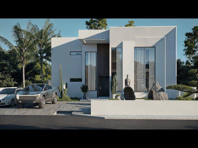 Luxury Modern House Design | 4 Bedroom | 195 msq.