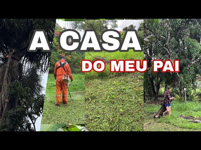 Muito triste ver a casa do meu pai assim… VLOGÃO