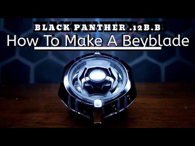 How To Make a Beyblade| God Layer System| Black Panther .12B.B| vs God layer Beyblades