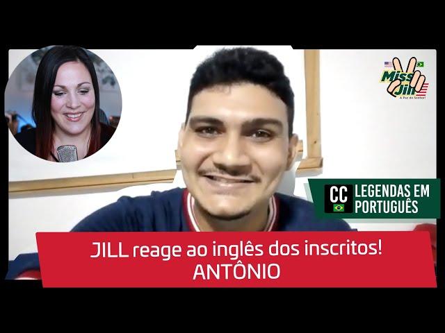 Miss Jill reagindo ao inscrito do canal, Antônio!