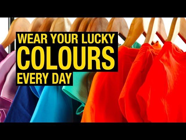 Color Trends 2017 | Wear your lucky colours every day | Artha