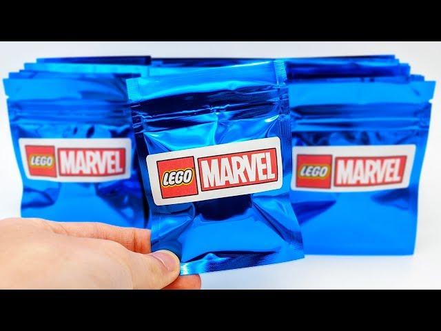 Mystery LEGO Marvel Minifigures - 20 Pack Opening! (RARE Minifigures!)