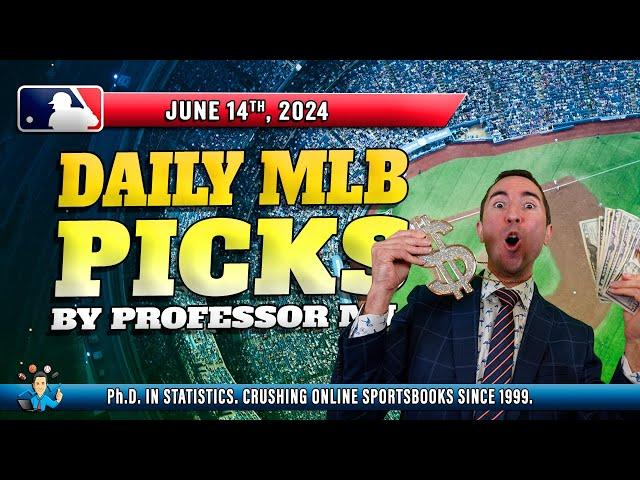 MLB DAILY PICKS | 5 BETTING PICKS FOR FRIDAY JUNE 14th! #mlbpicks   #parissportifs