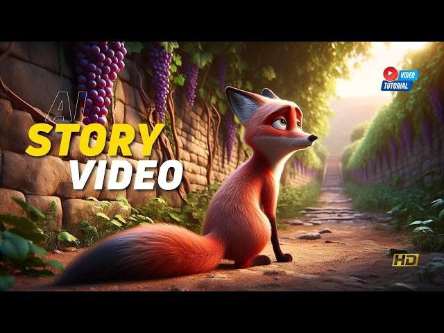 (Complete Tutorial) 3D AI Animated Story Videos for free