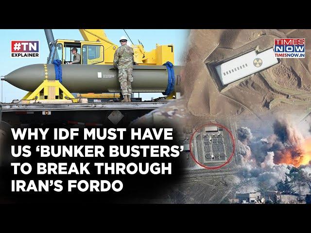 IDF Pounds Iran: Will Trump Use US ‘Bunker Busters’ To Help Israel Destroy Fordo ‘N’ Site? Watch