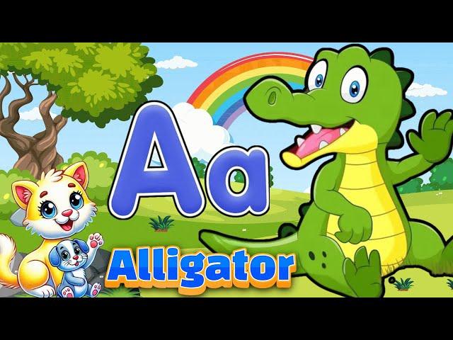 ABC Animal Alphabet Song | Learn Animal Names FROM A to Z Quickly!