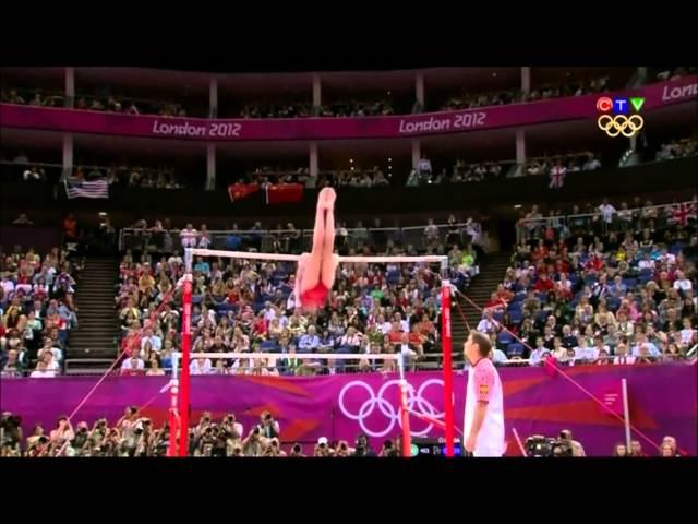 Viktoria Komova 2012 Olympic Uneven Bars TF