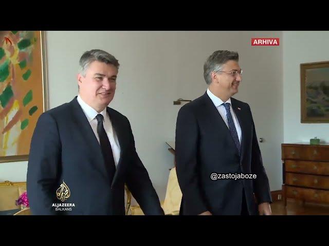 English or Spanish - Milanović i Plenković