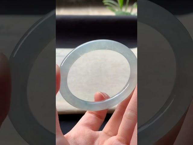 翡翠冰種手鐲， 細膩水潤，黃翡鮮美亮麗#翡翠#翡翠手镯#翡翠手镯定制#翡翠阿凯#帝王绿