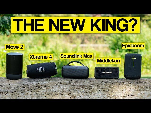 Bose Soundlink Max: The ULTIMATE Portable Speaker? (vs Move 2, Xtreme 4, Middleton & Epicboom)