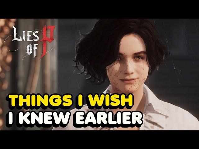 Things I Wish I Knew Earlier In Lies of P (Tips & Tricks)