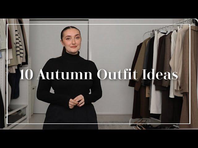 10 Autumn/Fall Outfit Ideas (midsize fashion lookbook) | Samantha Frances