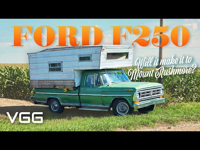 Will It RUN And DRIVE 800 Miles To Mount Rushmore? Ford F250 Abandoned for 20 years!