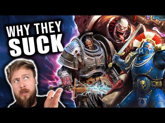 The 10 Most HATED Characters In Warhammer 40K.