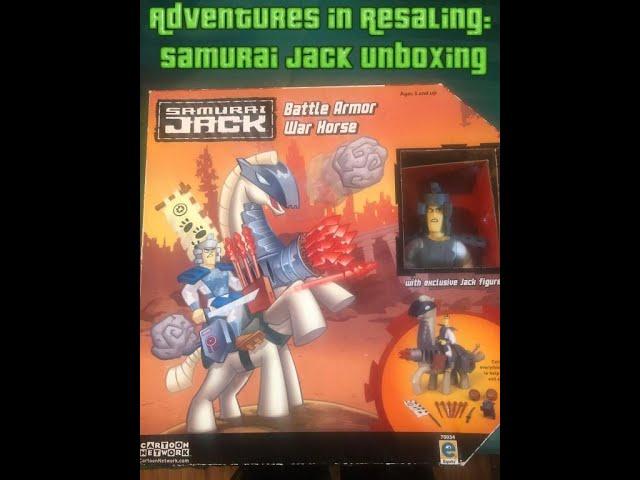 Adventures in Resaling: The Pilot or Samurai Jack Unboxing