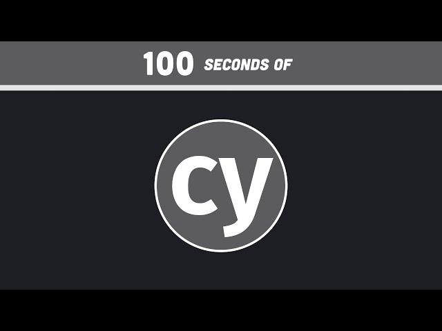 Cypress in 100 Seconds