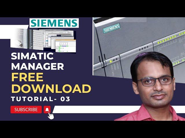 Siemens PLC Training 3 - Siemens Simatic Manager PLC Software free download