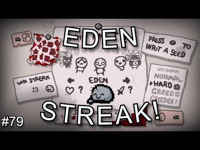 Uploading Isaac everyday until I get a 100 eden streak! #79