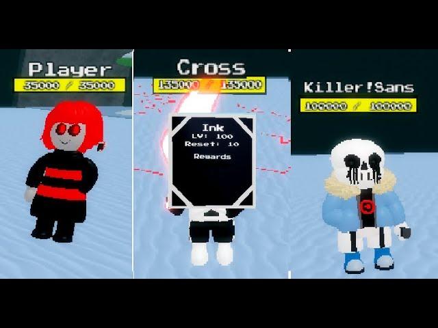 Roblox [Undertale Boss Battle] Fighting all the Reset bosses i can  (PART 1)