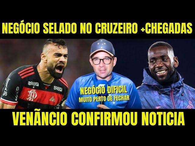 VENÃNCIO CONFIRMOU! NEGÓCIO SELADO? NOTICIA SENSACIONAL ULTIMAS NOTICIAS DO CRUZEIRO DE HOJE