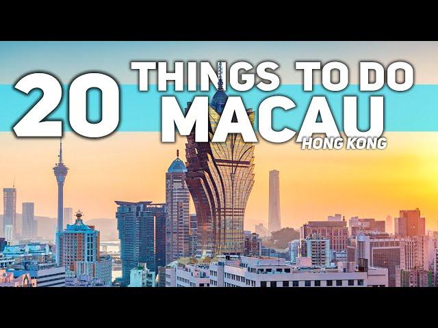 Best Things To Do in Macau China 2024 4K