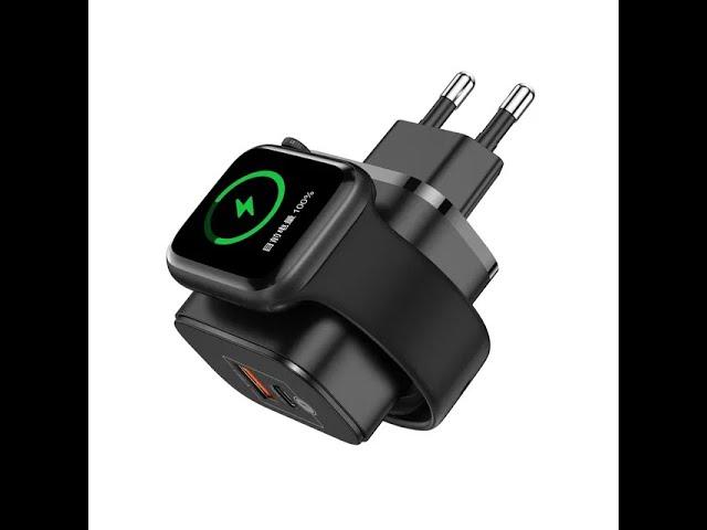 Зарядное устройство Getsmart G23 2в1, быстрая зарядка для Apple IPhone, Apple Watch