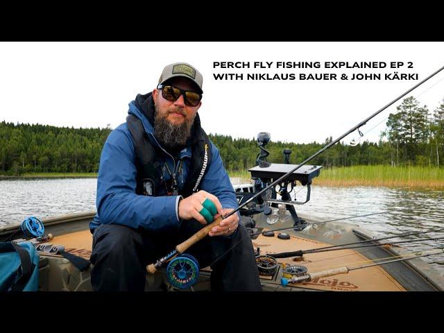 Cracking The Code of Perch Fly Fishing part 2 | Niklaus Bauer & John Kärki | Flymaniacs