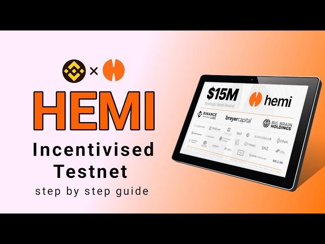 HEMI Network Incentivised Testnet Full Guide || Confirmed Airdrop DO NOT MISS #hemitestnet